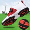 New Waterproof Golf Shoes Luxury Golf Sneakers Outdoor Comfortable Athletic Sneakers Light Weight Walking Shoes for Golfers