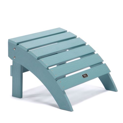 TALE Adirondack Ottoman Footstool All-Weather And Fade-Resistant Plastic Wood For Lawn Outdoor Patio Deck Garden Porch Lawn Furniture,Banned From Sell